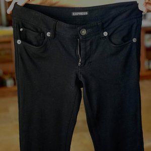 Black Pants - slim fit Express